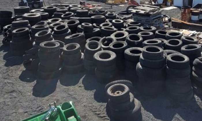 Washington State is calling for an end to tire dumping in Columbia Basin