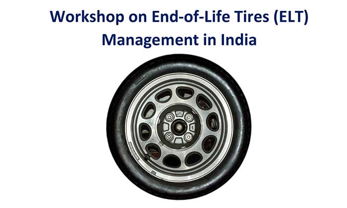 Weibold speaks at Tire Industry Project Workshop on ELT management in India, Sep 21, New Delhi