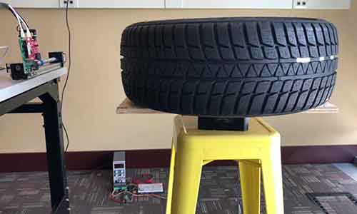 Radar to monitor tire wear developed by American engineers