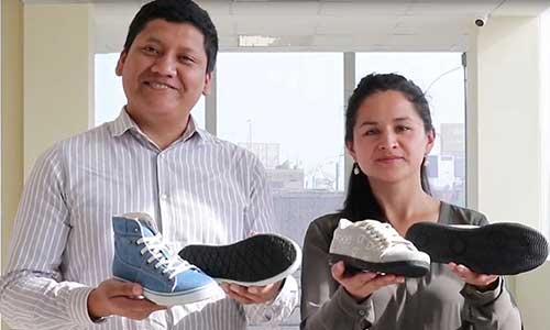 Fashion brand from Peru upcycles end-of-life tires to produce shoe soles