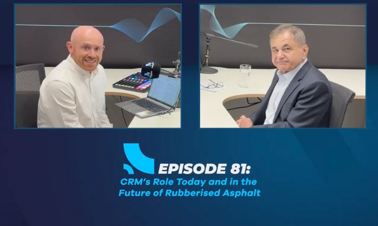 Barry Takkalou, CEO of CRM, on the future of rubberised asphalt in The Tyre Recycling Podcast