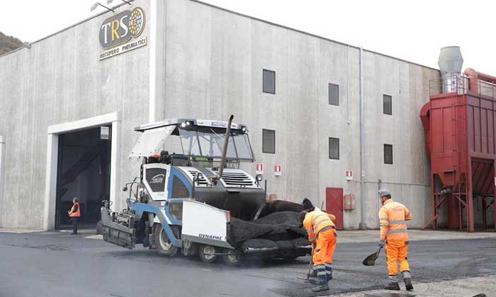Rubberap Project: TRS Tyres Recycling Sud unveils sustainable rubber-infused asphalt in Balvano