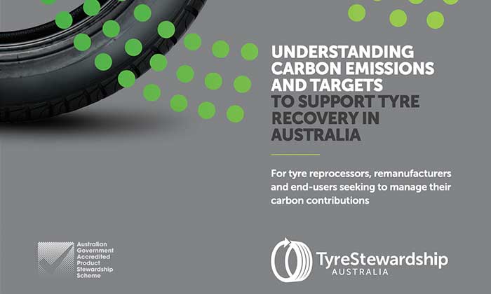 Tyre Stewardship Australia launches carbon emissions report for tyre recycling industry