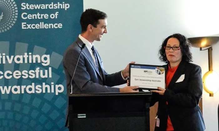 Tyre Stewardship Australia recognised as best practice product stewardship
