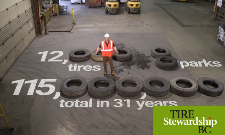 Tire recycling initiative transforms playgrounds British Columbia