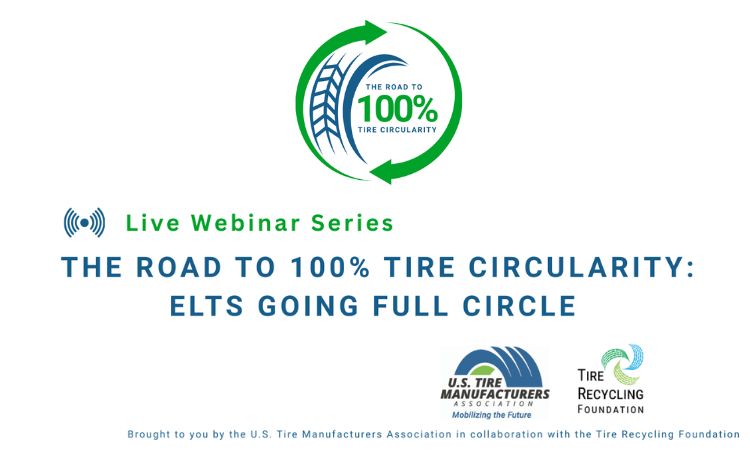 USTMA launches webinar series "The road to 100% tire circularity"