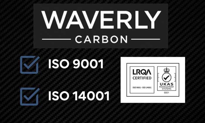 UK's Waverly Carbon achieves ISO 9001 and ISO 14001 certification