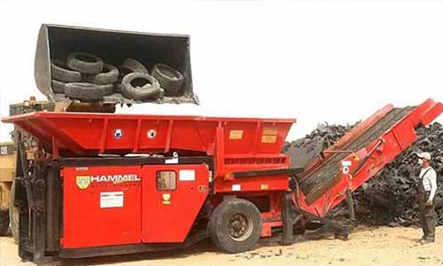 Primary shredder Hammel for sale in Kuwait